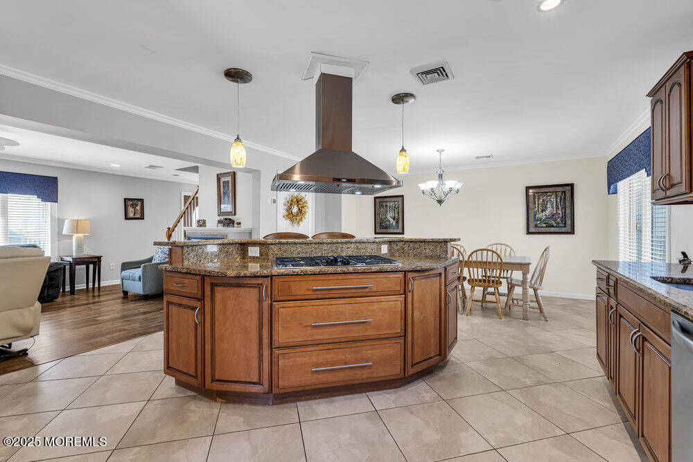 2 A Holiday Road Seaside Heights, NJ 08751 - Photo 25 of 50 a kitchen with stainless steel appliances granite countertop a stove and a cabinets