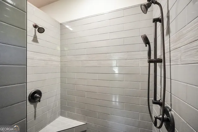 a view of balcony with seating space