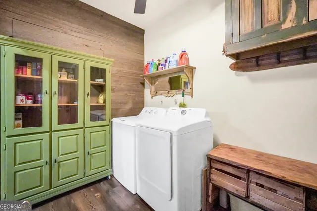 a view of a swimming pool with lounge chair