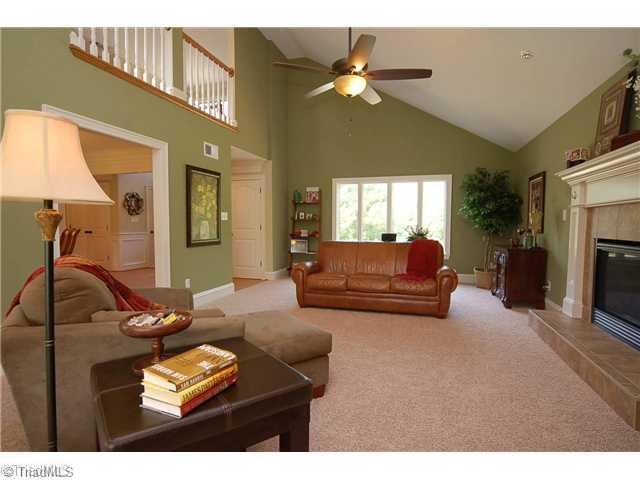 8703 Dapple Grey Road Oak Ridge, NC 27310 - Photo 5 of 16 Living Room.