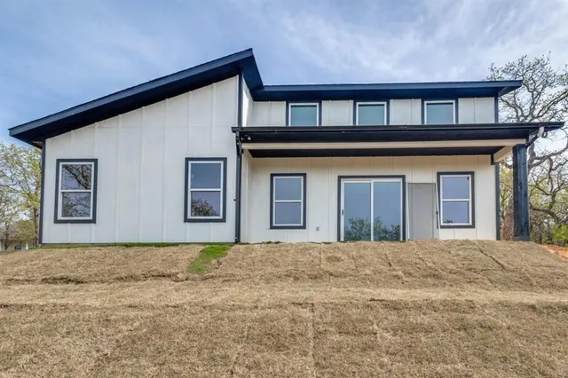 a view of a room with rack on the wall