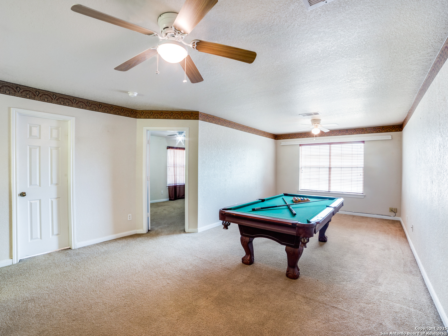 212 Springtree Trail Cibolo, TX 78108 - Photo 25 of 28 a room with pool table and windows