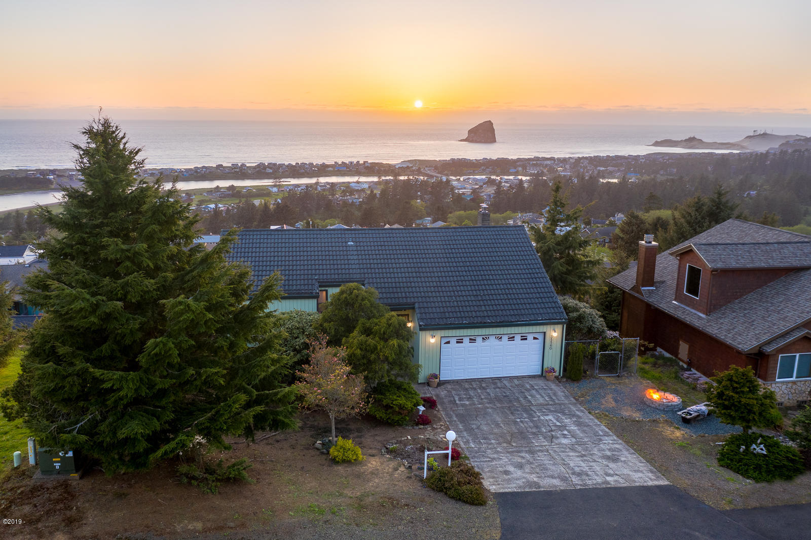 35560 Topping Road Pacific City, OR 97135 - Photo 24 of 27 Front Exterior Aerial
