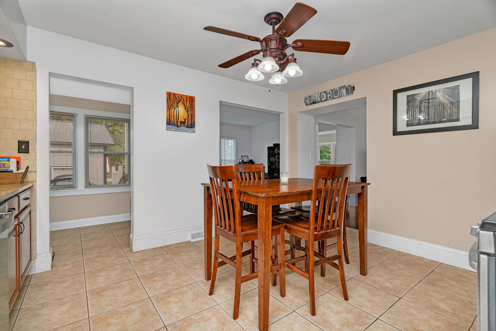 313 East George Street Odell, IL 60460 - Photo 23 of 44 a view of a dining room with furniture