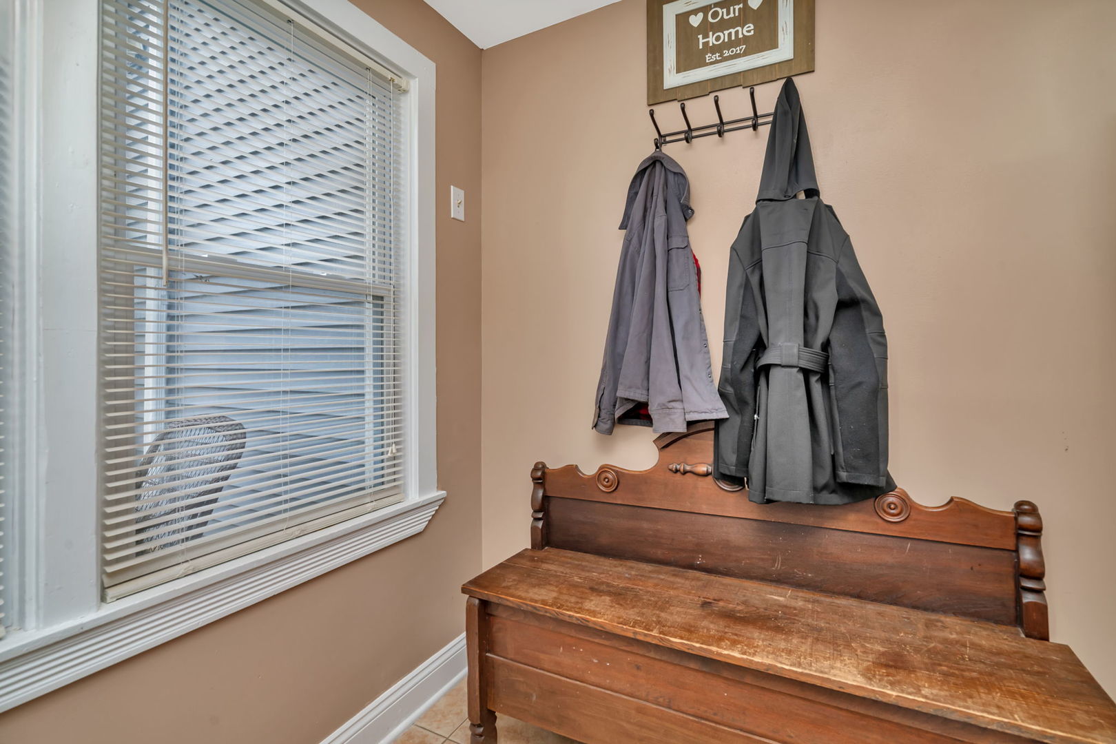 313 East George Street Odell, IL 60460 - Photo 24 of 44 a view of walk in closet with clothes