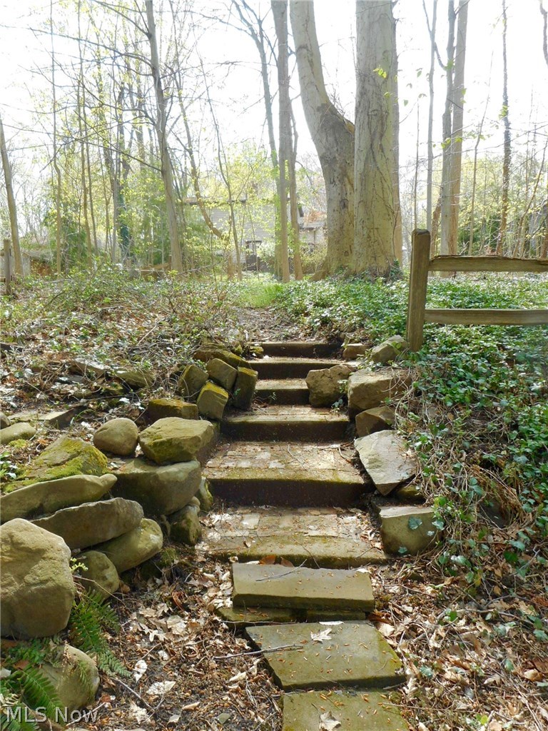856 Old Spring Road Akron, OH 44321 - Photo 20 of 30 The outside is peaceful with the trees and landscaping