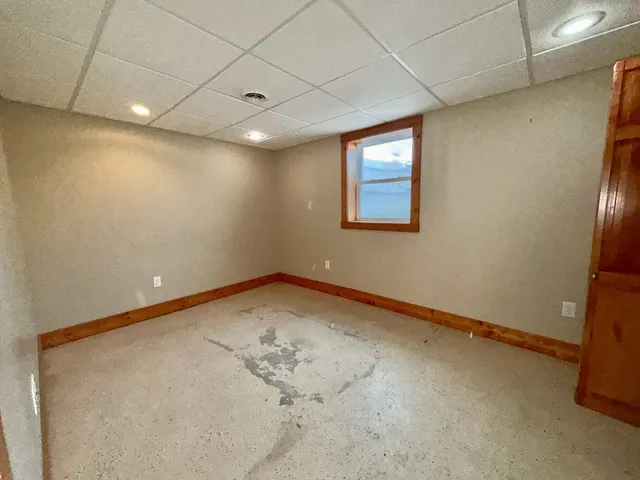 a view of a room with window