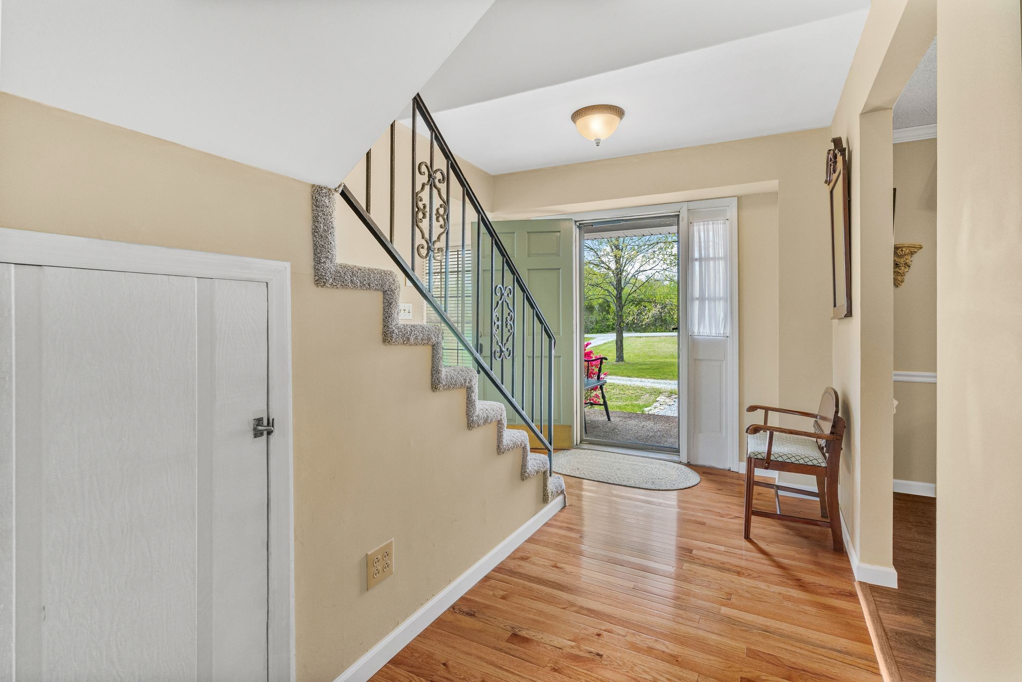 460 West Campbell Road Goodlettsville, TN 37072 - Photo 18 of 55 a view of entryway and hall with wooden floor