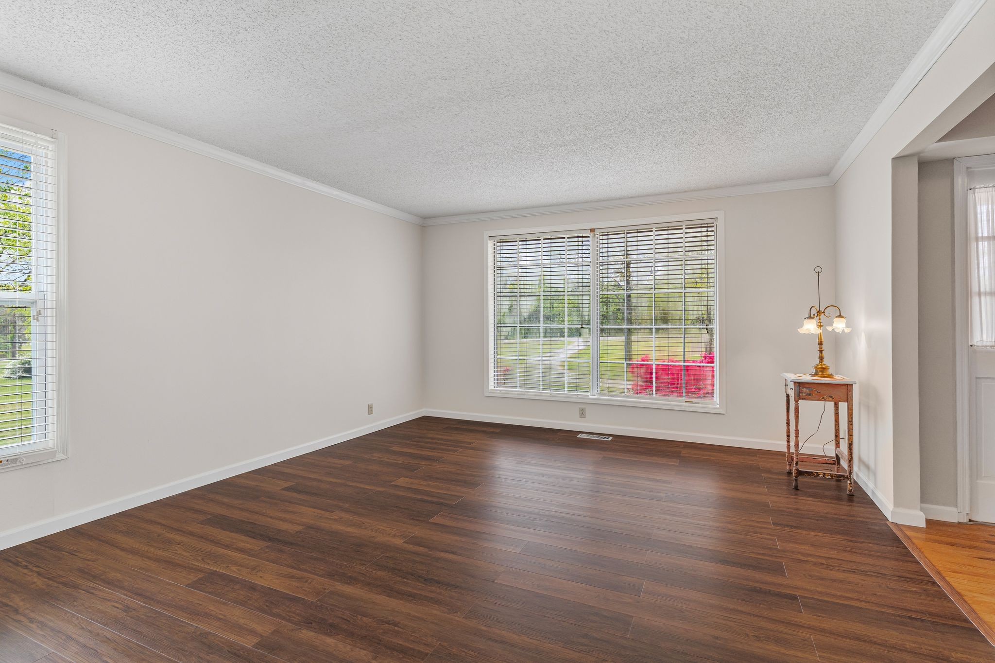 460 West Campbell Road Goodlettsville, TN 37072 - Photo 20 of 55 a view of empty room with wooden floor and fan