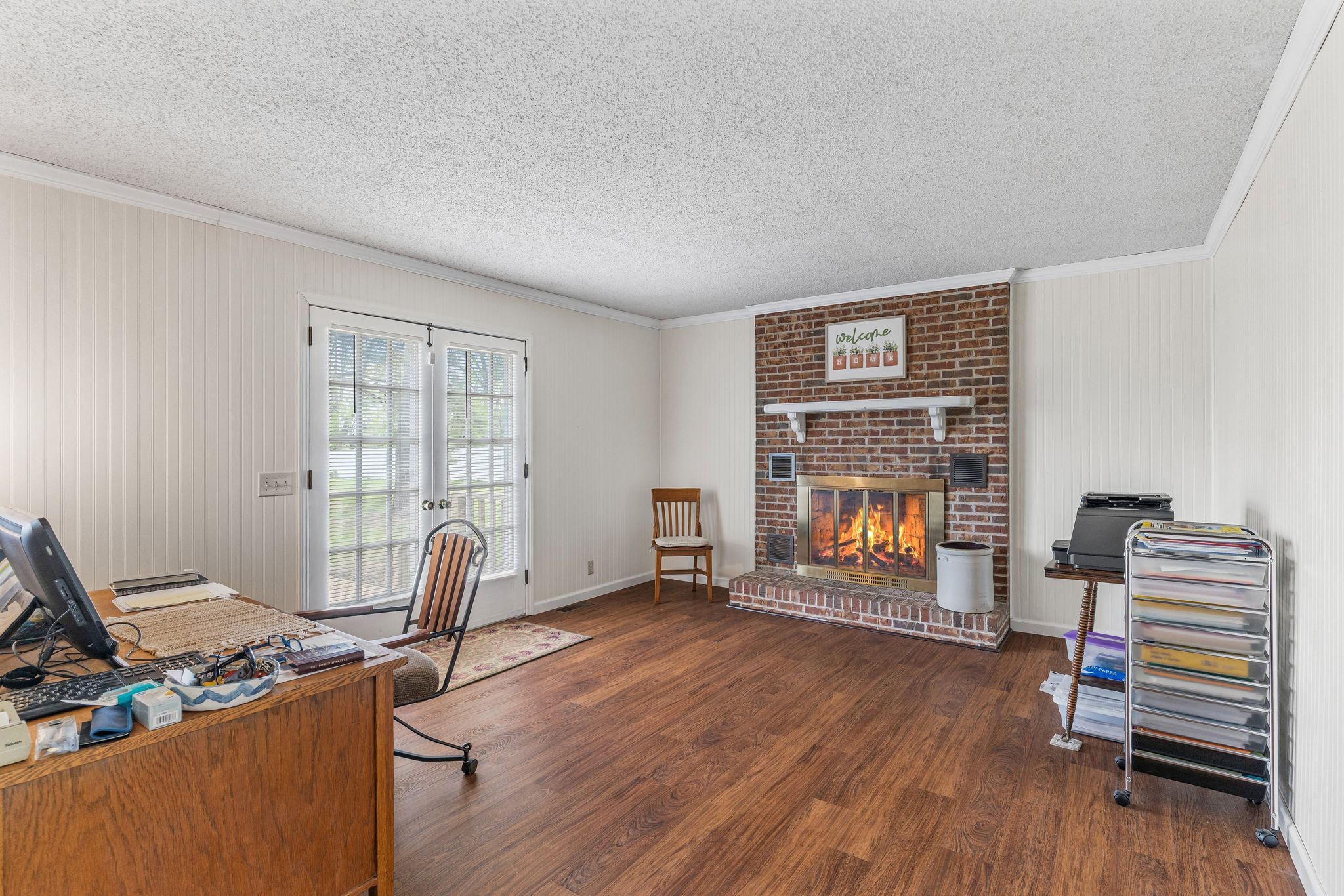 460 West Campbell Road Goodlettsville, TN 37072 - Photo 29 of 55 a workspace with wooden floor