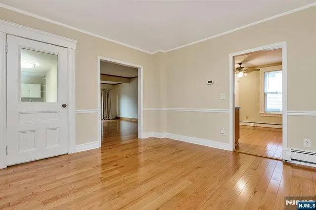 wooden floor in an empty room