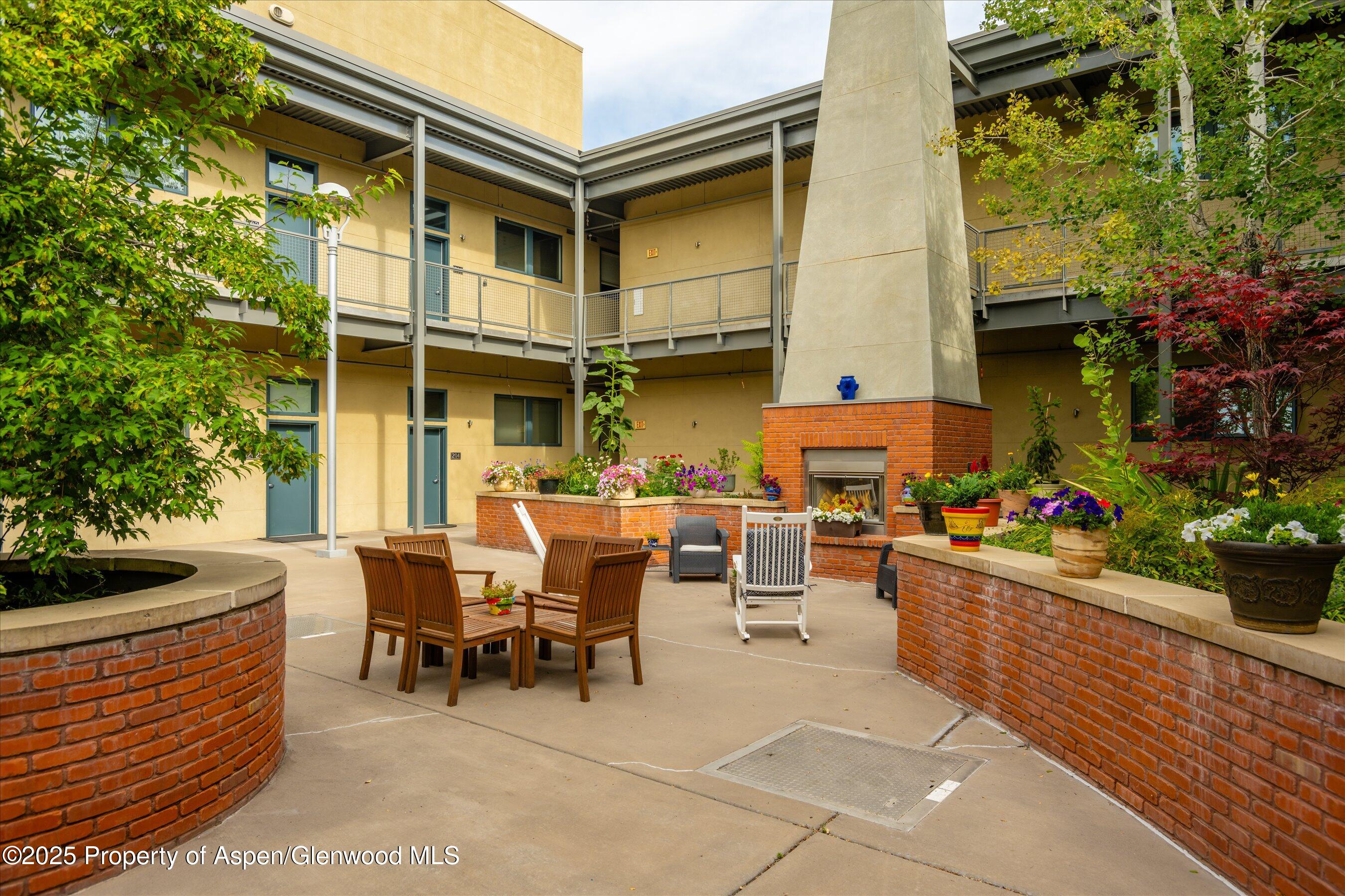 361 Robinson Street, Unit 308 Basalt, CO 81621 - Photo 23 of 23 a view of an outdoor sitting space