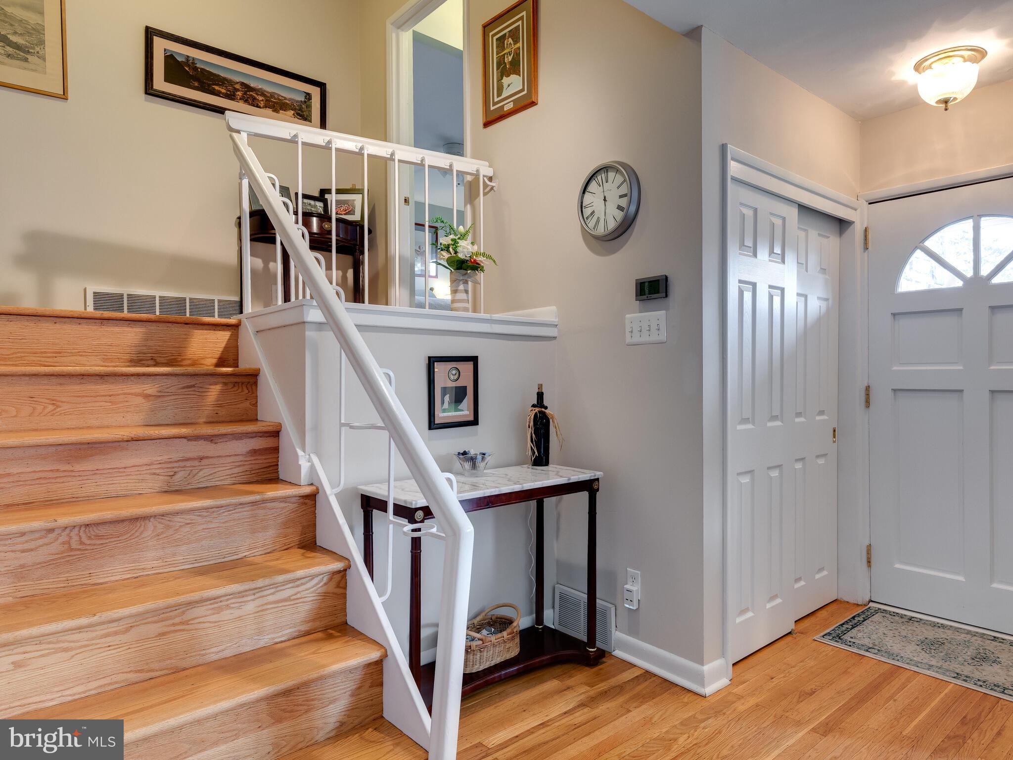 112 Whitemarsh Road Ardmore, PA 19003 - Photo 7 of 27 Stairs from Living Room to Bedroms