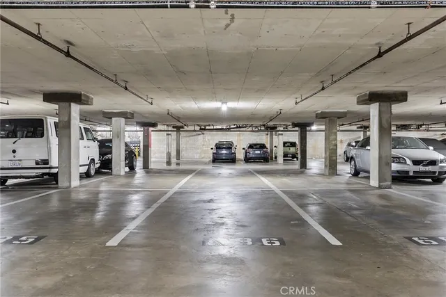 a view of parking area