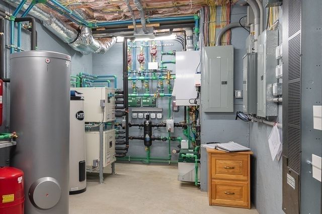 a view of storage and utility room