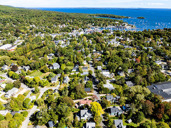33 Pearl Street Camden, ME 04843 - Photo 64 of 72 Aerial