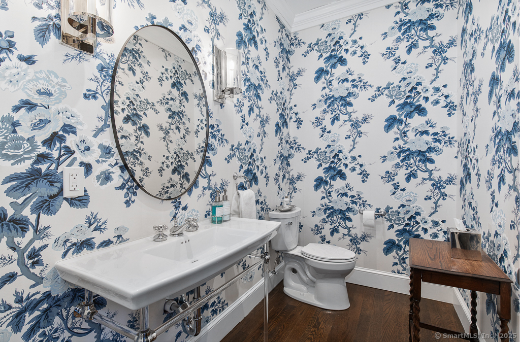 114 Walkley Hill Road Haddam, CT 06438 - Photo 17 of 28 a bathroom with a sink and a toilet