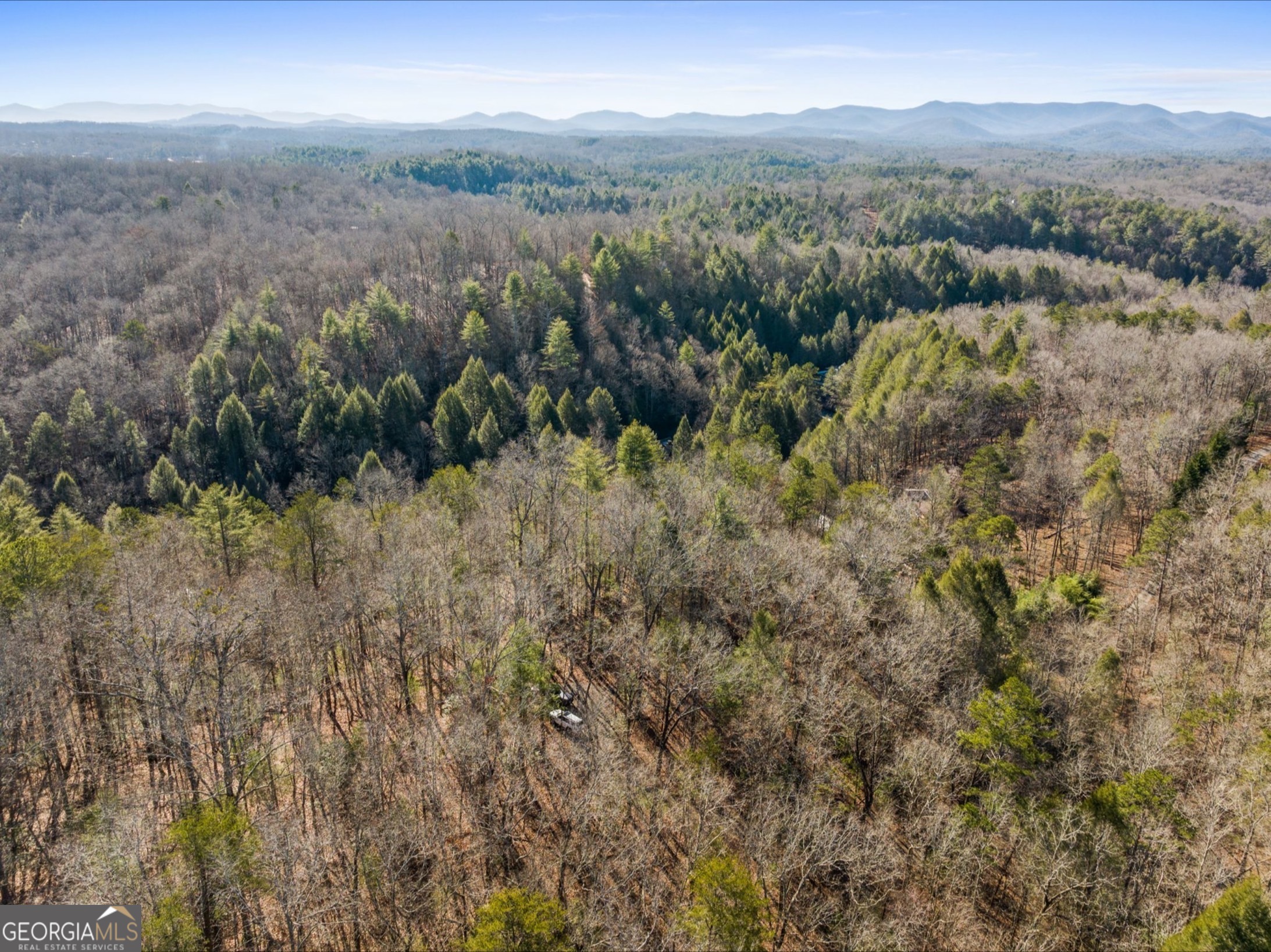 0 Fightingtown Creek Road McCaysville, GA 30555 - Photo 26 of 36 a view of a lush green field with mountains in the background