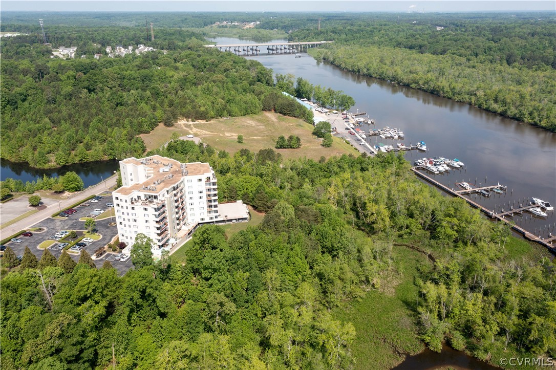 301 Beacon Ridge Drive, Unit 209 Hopewell, VA 23860 - Photo 29 of 36 Looking at the I-295 bridge into Chesterfield Coun