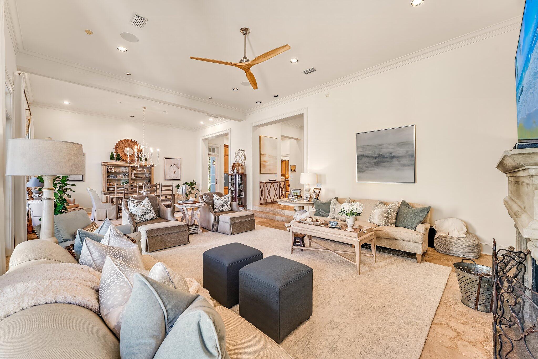 286 Rue Caribe Miramar Beach, FL 32550 - Photo 28 of 79 a living room with furniture