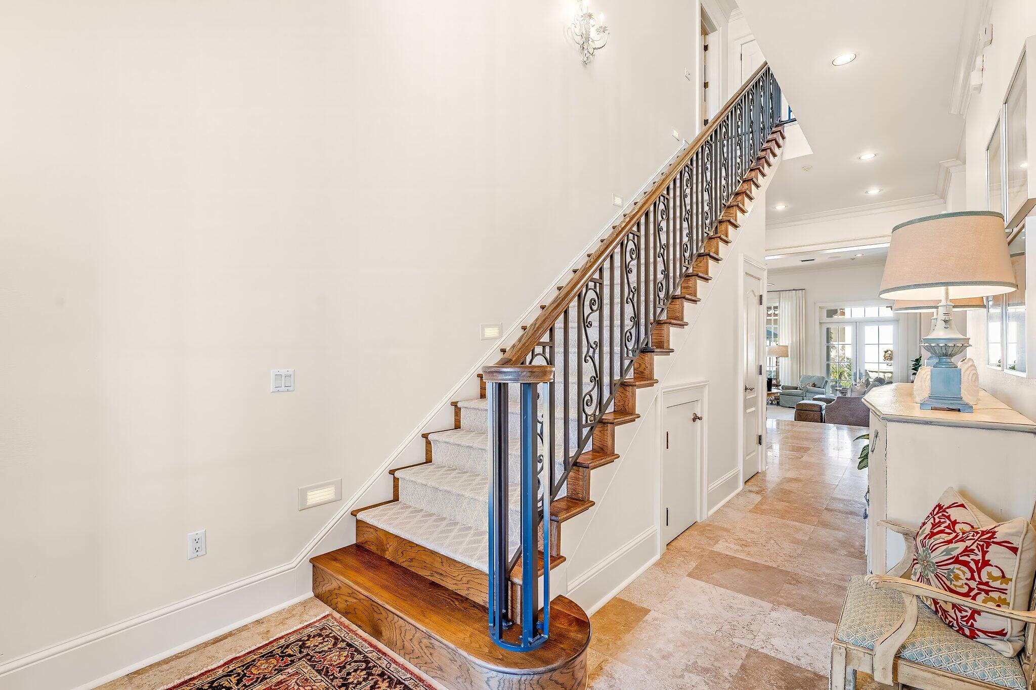 286 Rue Caribe Miramar Beach, FL 32550 - Photo 33 of 79 a view of entryway and hall with wooden floor