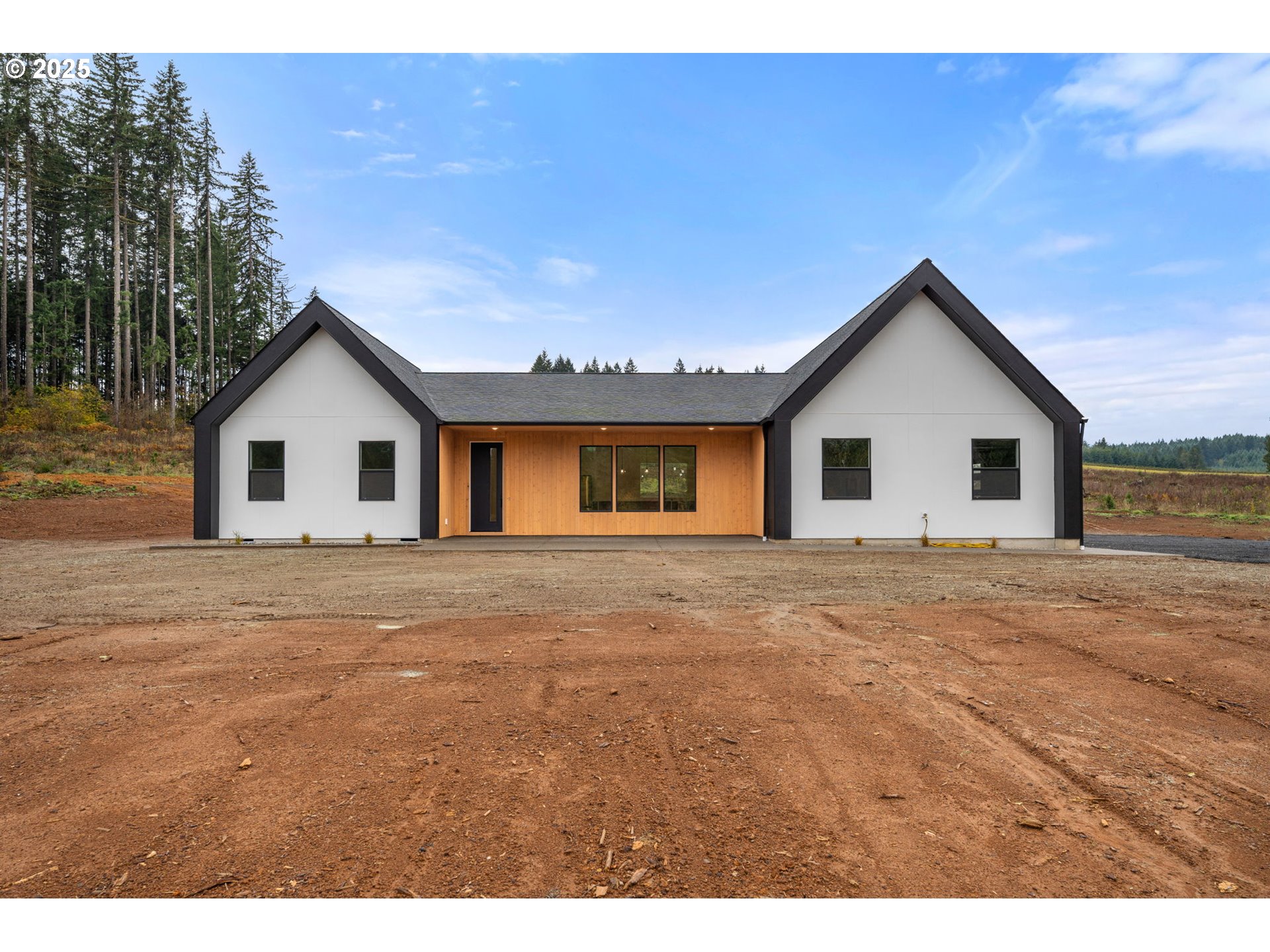a house with a outdoor space