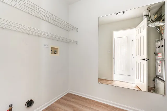 a view of a small space