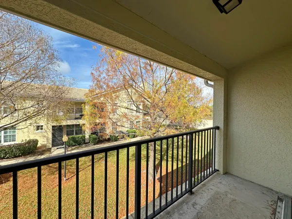 a view of balcony