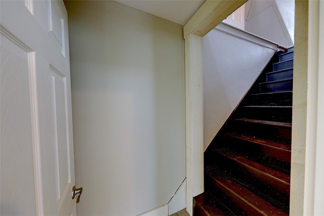 155 N Road Burrillville, RI 02859 - Photo 32 of 37 stairs to 3rd floor/ 4th Bedroom or additional space