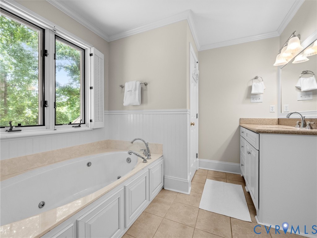 2011 Gamelaw Court Midlothian, VA 23113 - Photo 42 of 77 a bathroom with a bathtub and a sink