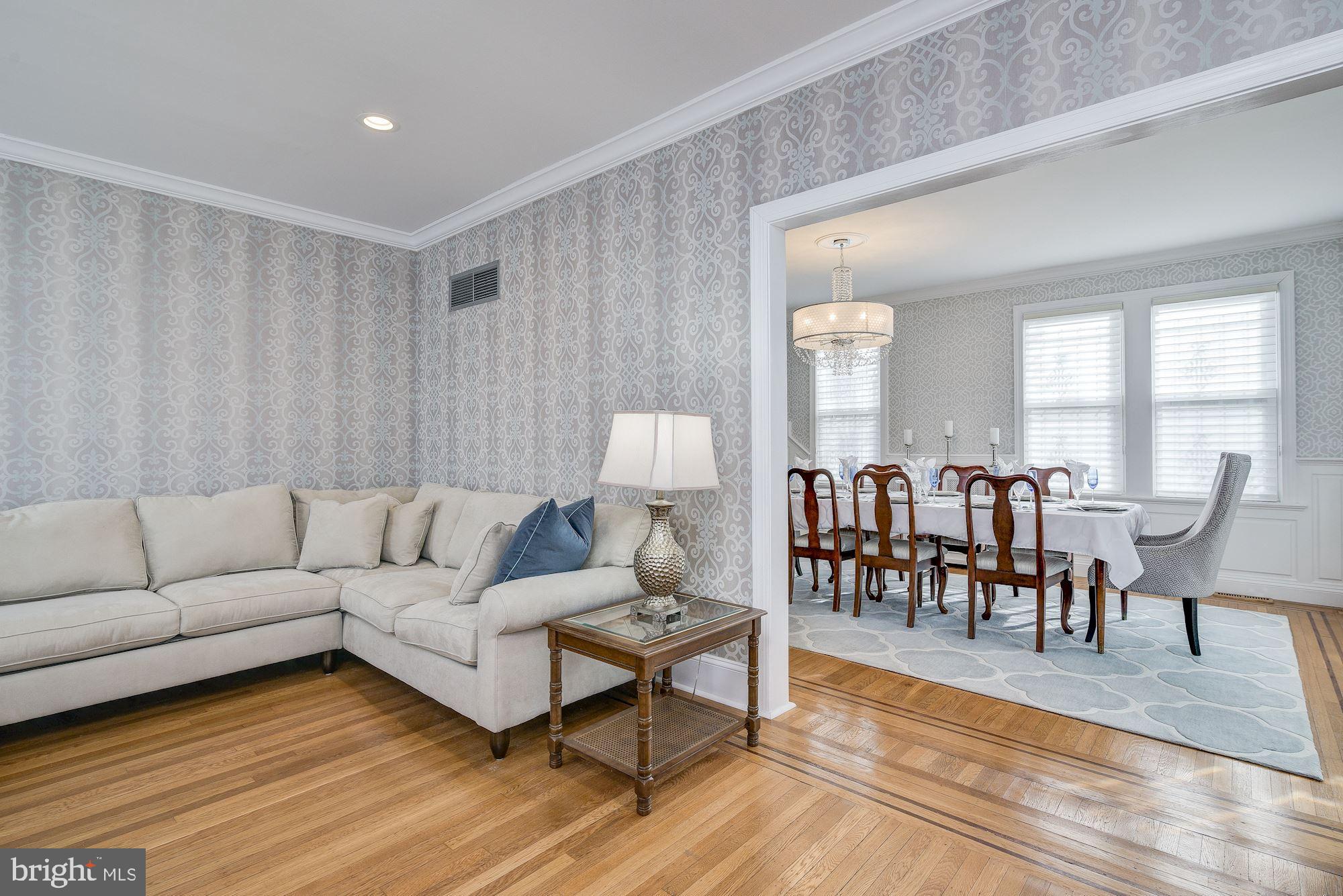 4200 Ridgewood Avenue Baltimore, MD 21215 - Photo 4 of 48 Living Room | Dining Room