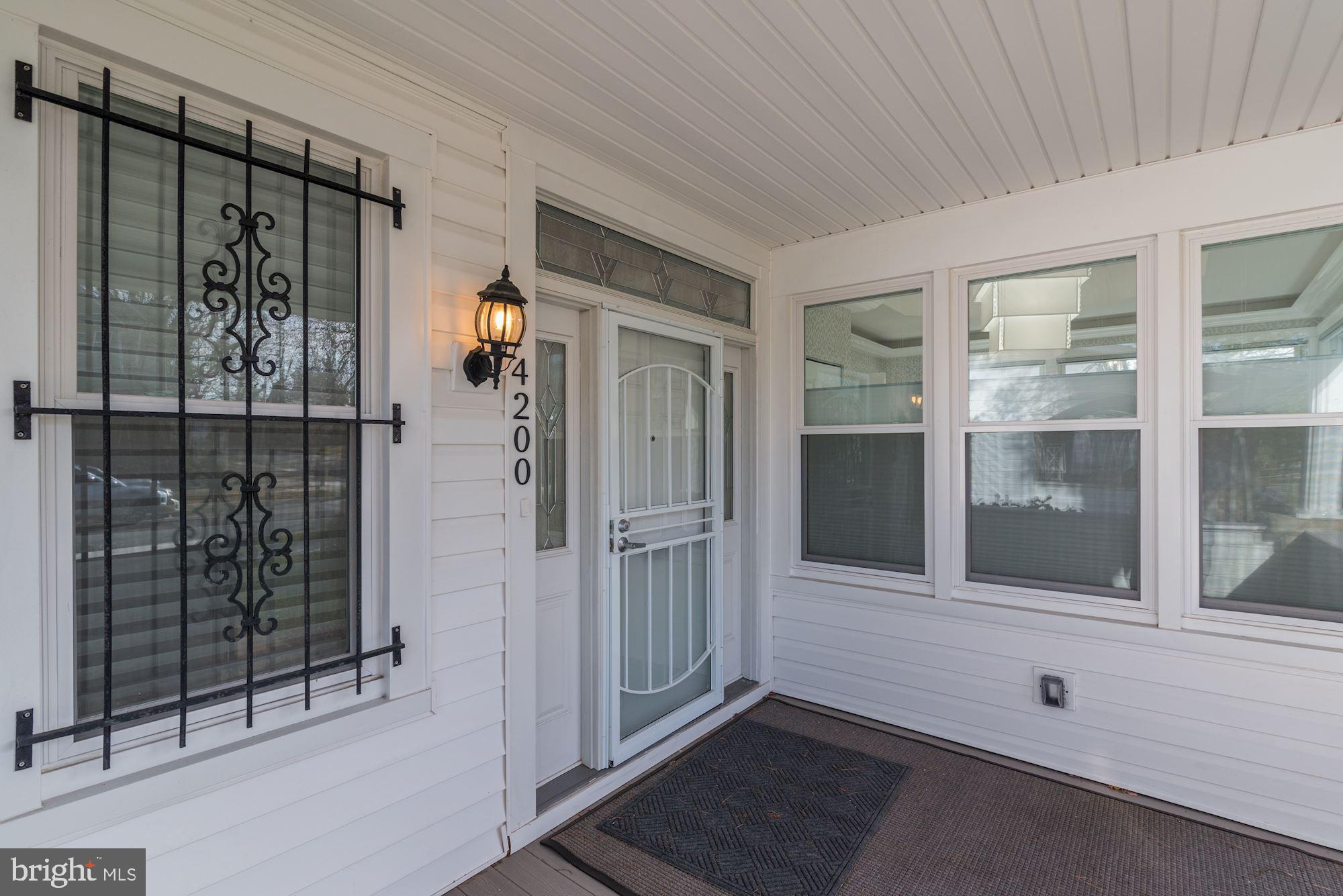 4200 Ridgewood Avenue Baltimore, MD 21215 - Photo 40 of 48 Covered Front Porch