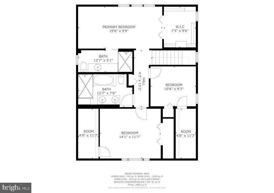 4200 Ridgewood Avenue Baltimore, MD 21215 - Photo 47 of 48 Floor Plan