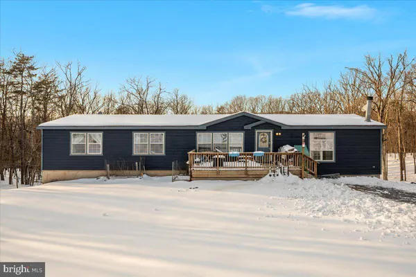 a view of lake and mountain
