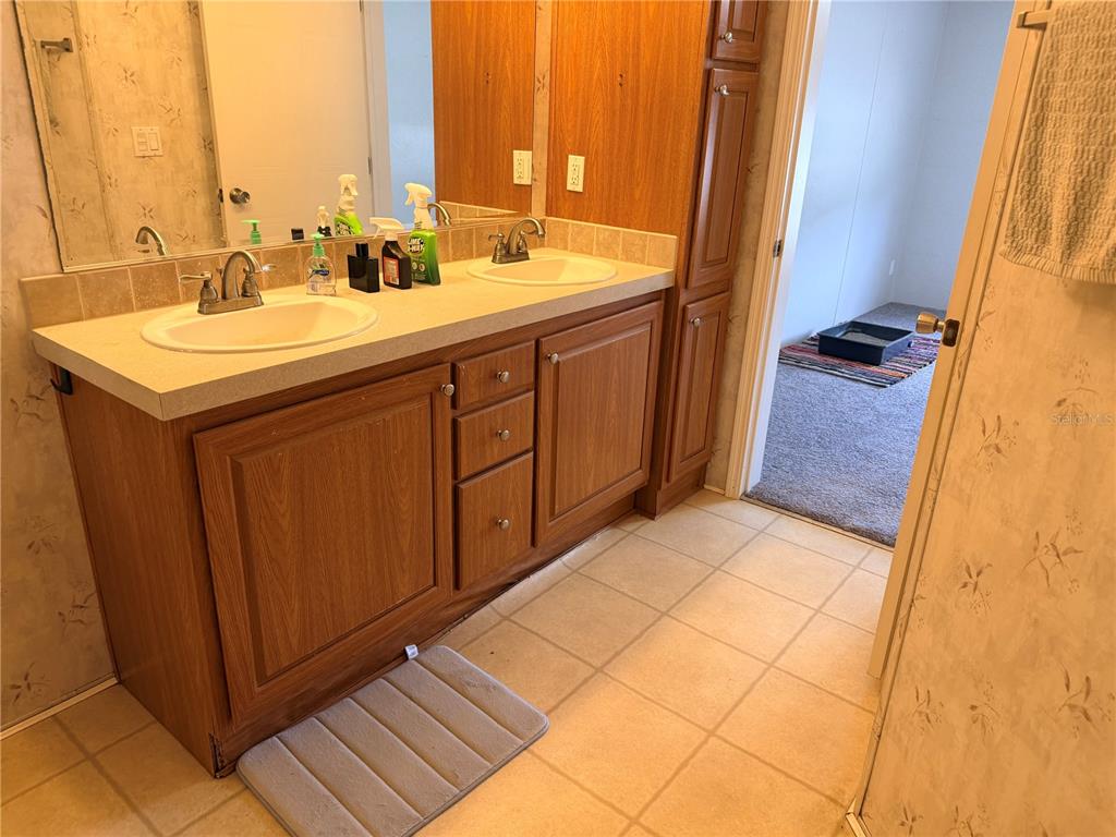 33 Ridge Road Frostproof, FL 33843 - Photo 13 of 21 a bathroom with a sink and a mirror