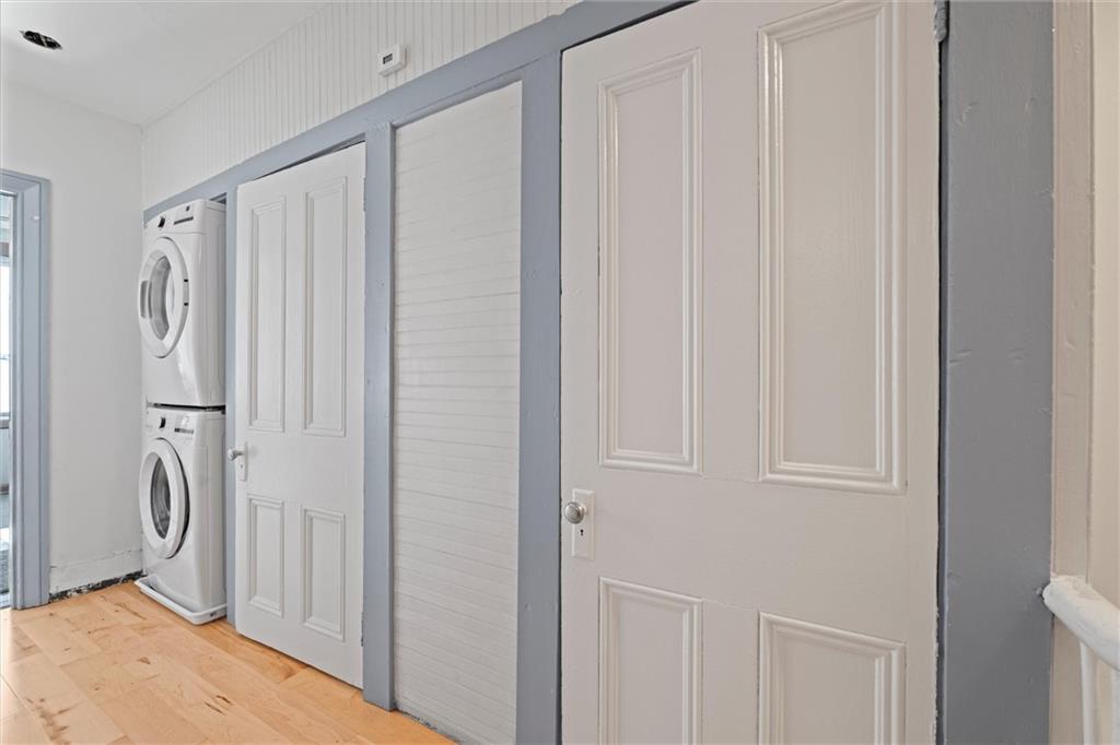 520 Knoll Street Pittsburgh, PA 15212 - Photo 22 of 47 a view of a closet area with an entryway