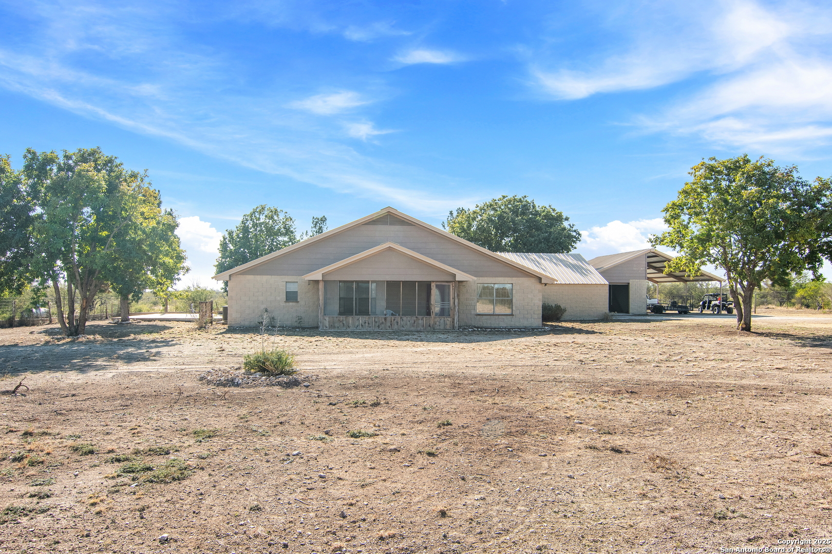 1735 Ranch Road 2804 Brackettville, TX 78832 - Photo 1 of 1 a front view of a house with a yard