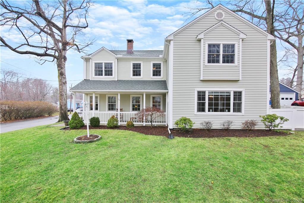 56 Blackhouse Road Trumbull, CT 06611 - Photo 1 of 1 a front view of a house with a yard