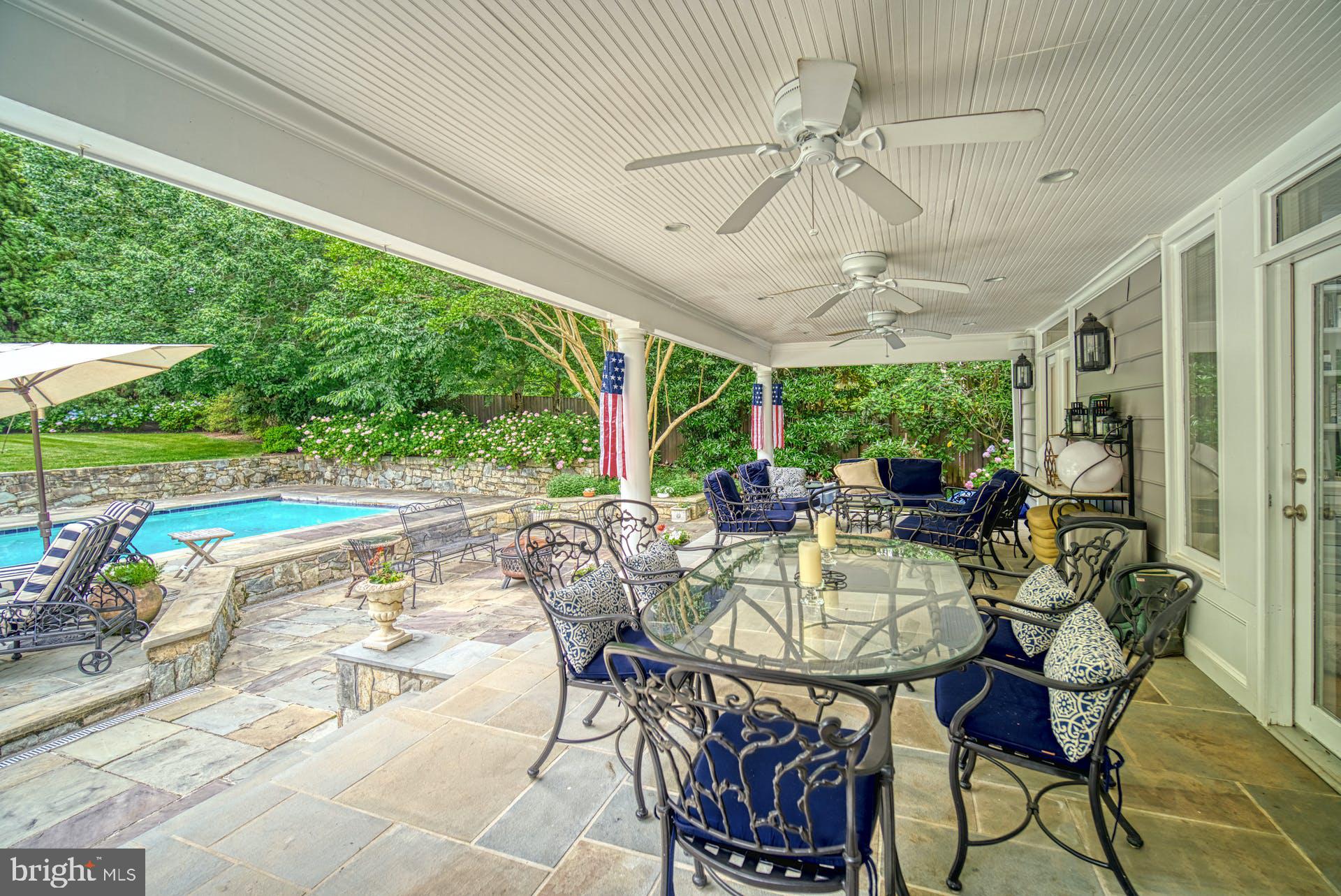 8704 Brickyard Road Potomac, MD 20854 - Photo 44 of 53 Covered Back Porch