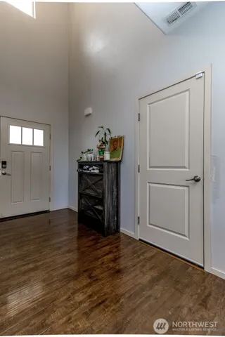 wooden floor in an empty room