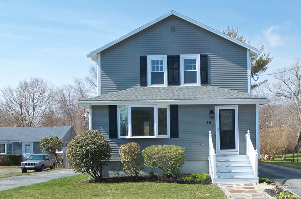 29 Hatherly Road Scituate, MA 02066 - Photo 1 of 29 a view of brick house with a yard