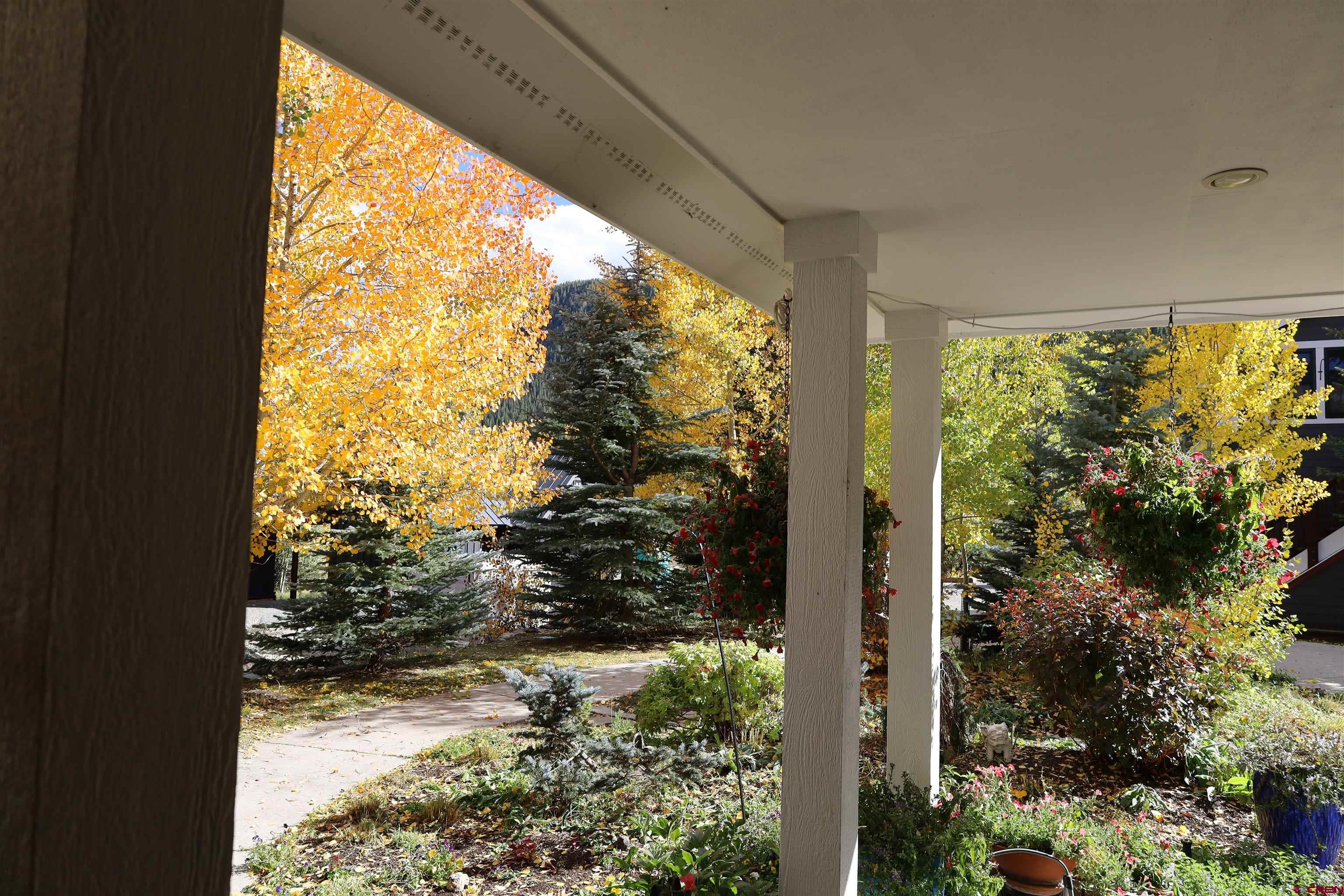 512 Journey's End Road Crested Butte, CO 81224 - Photo 13 of 45 Front Porch View to Street