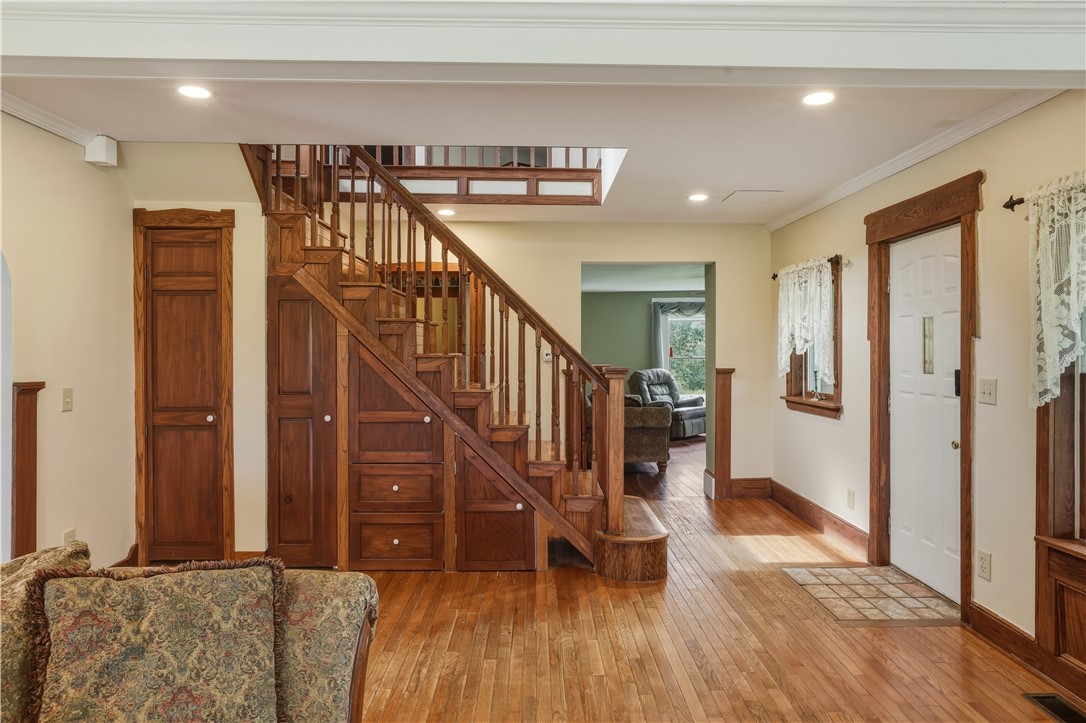 850 Harris Road Caton, NY 14830 - Photo 15 of 50 Open concept across the first floor. Beautiful hardwood floors!