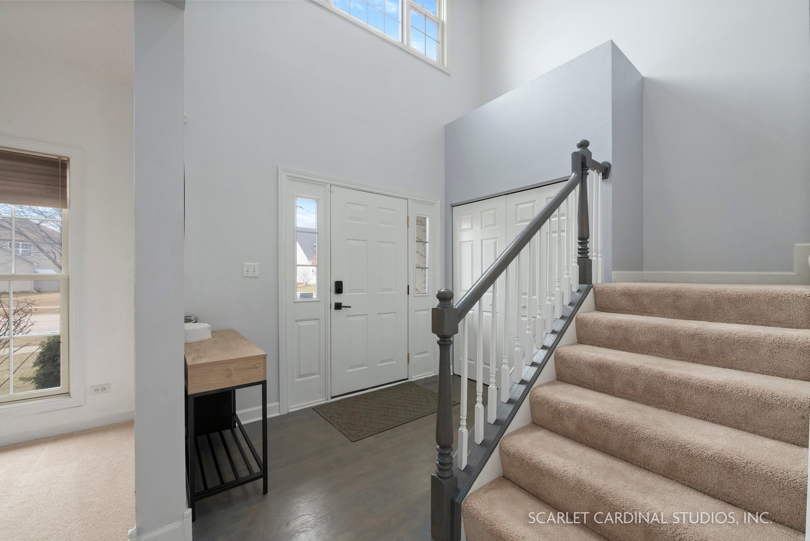 184 Prescott Drive Bartlett, IL 60103 - Photo 3 of 30 a view of entryway and hall with wooden floor