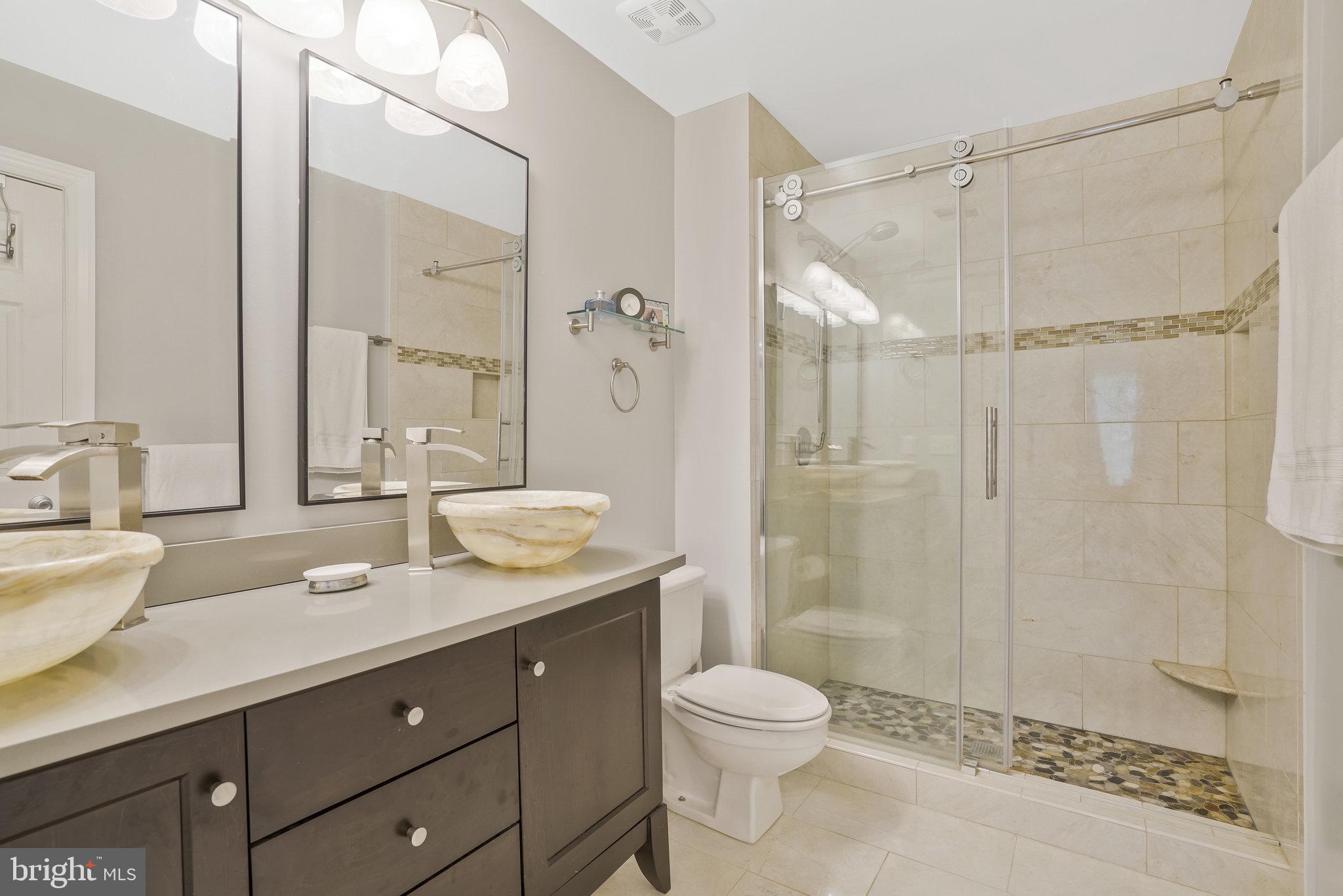 3639 Ransom Place Alexandria, VA 22306 - Photo 35 of 71 Walk in shower! Now have a huge closet too!