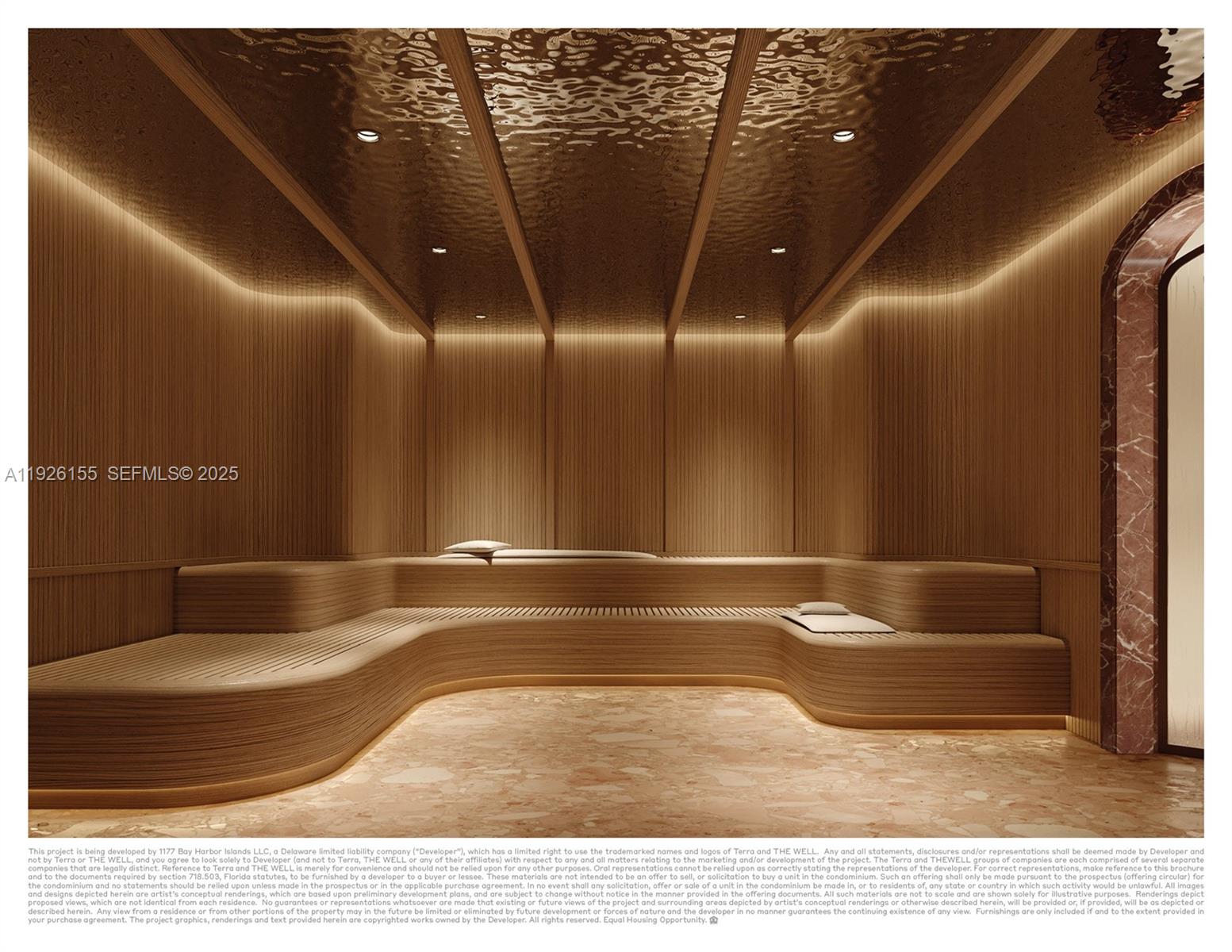 1177 Kane Concourse, Unit 305 Bay Harbor Islands, FL 33154 - Photo 15 of 19 a bathroom with a sink and a mirror