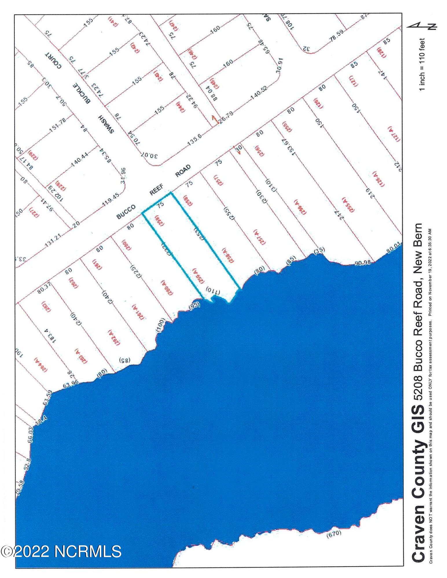 5208 Bucco Reef Road New Bern, NC 28560 - Photo 3 of 17 GIS Map 2