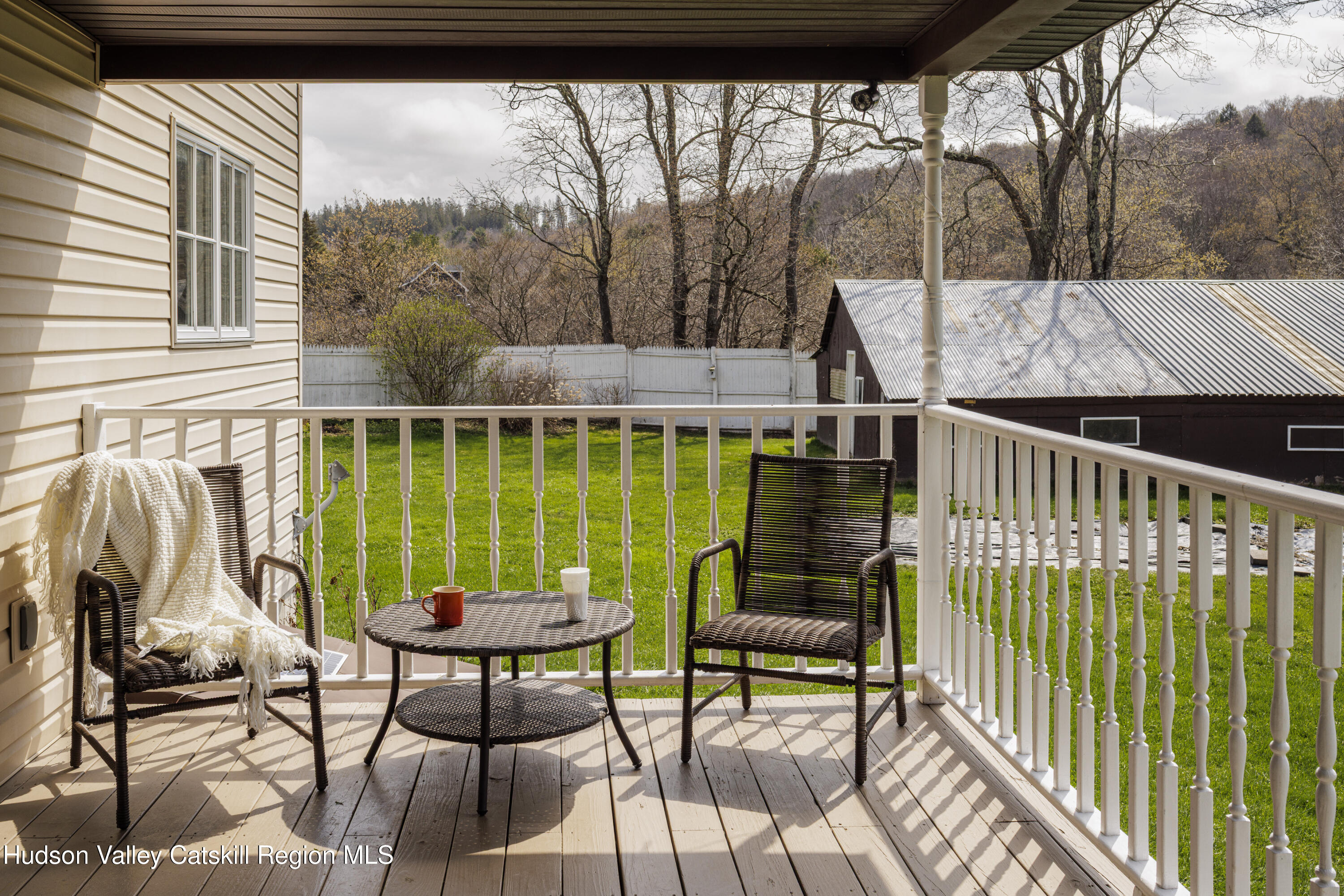 749 County Road 353 Rensselaerville, NY 12122 - Photo 2 of 36 Back Porch Morning