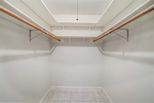 a view of walk in closet