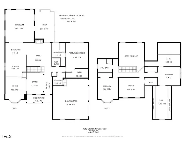 $700,000 | 4012 Graham Newton Road, Raleigh, NC 27606